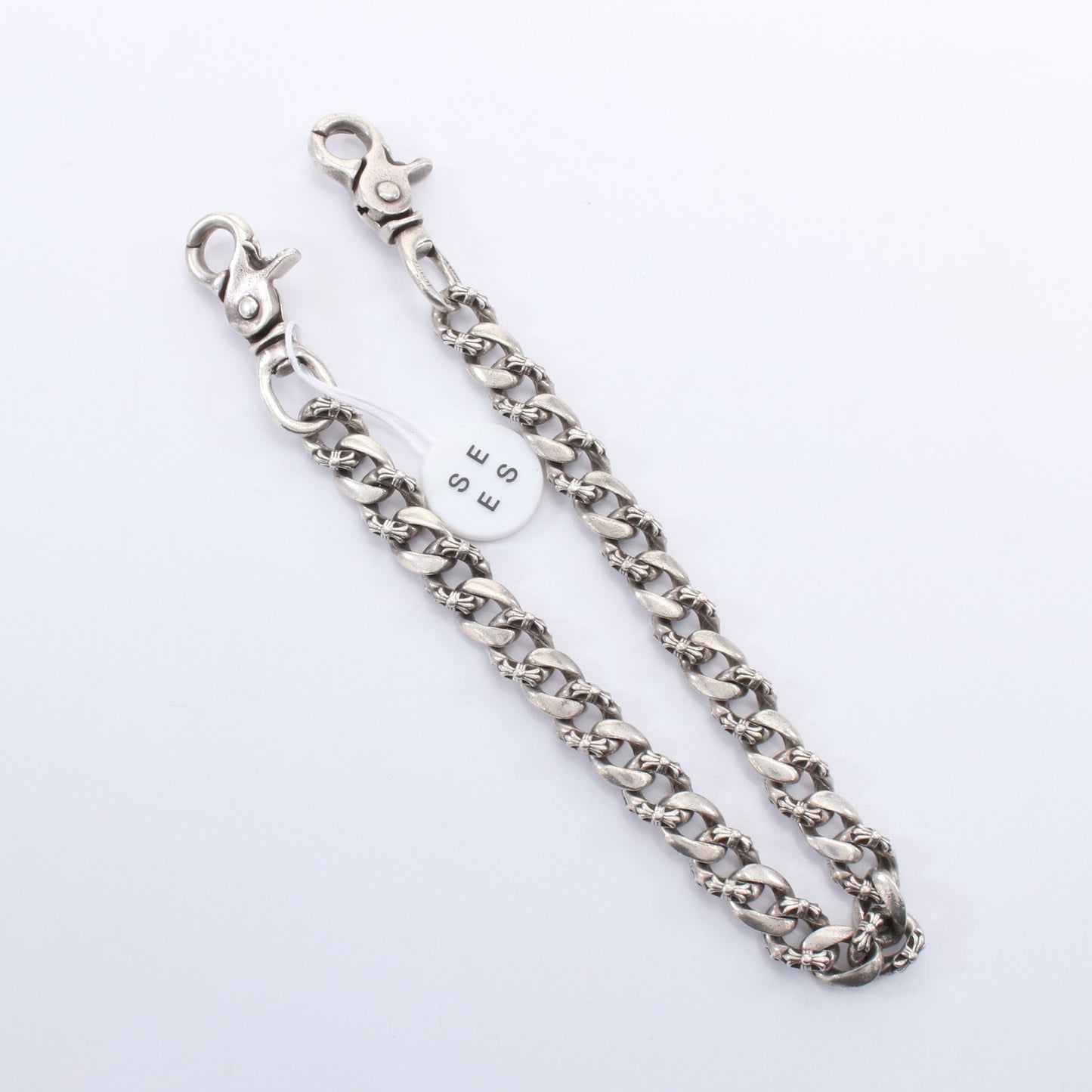 ファンシー ロング 2クリップ ファンシー ウォレットチェーン キーホルダー 小物 SV925 シルバー クロムハーツ 財布・小物 Chrome Hearts
