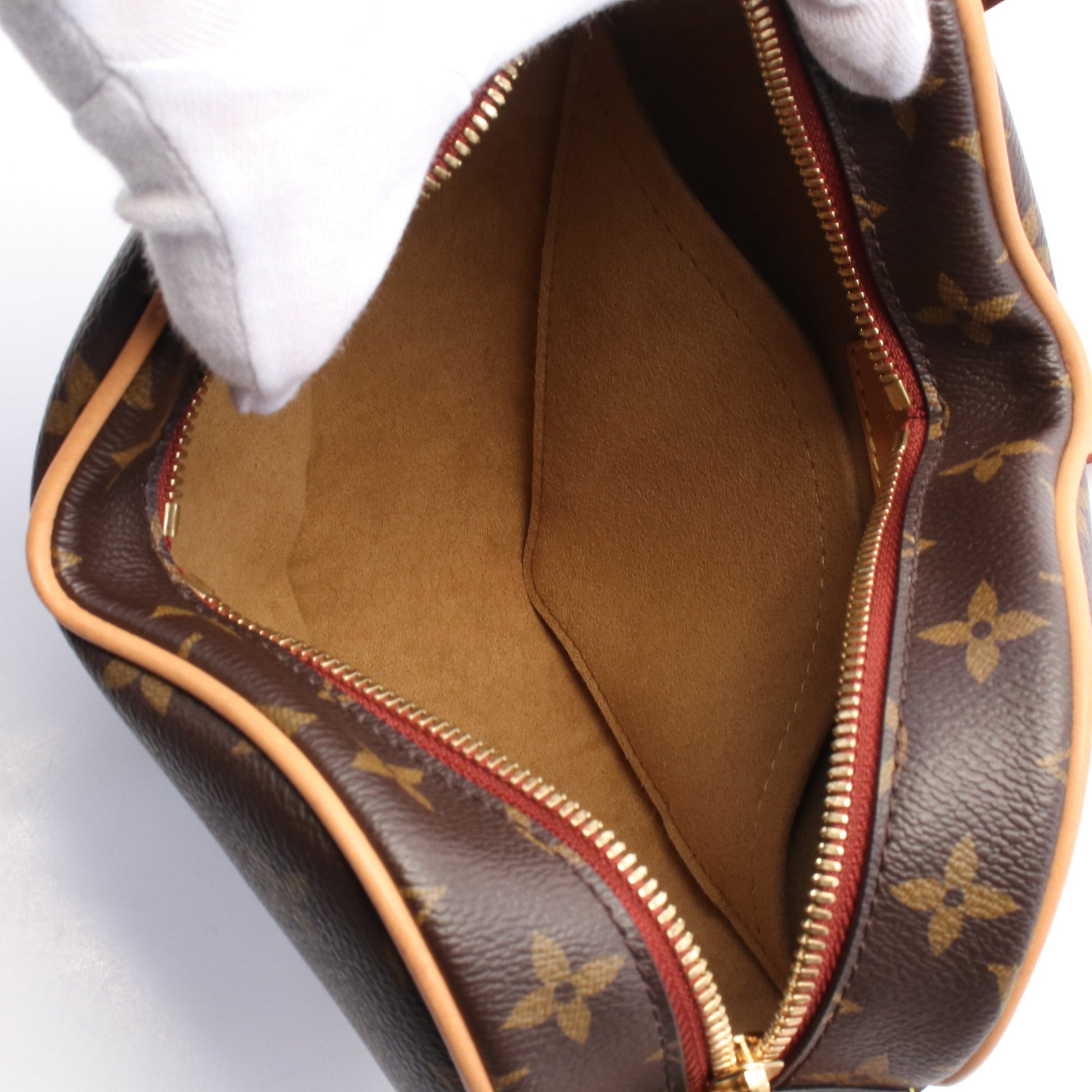サック クール モノグラム ショルダーバッグ PVC レザー ブラウン ルイヴィトン バッグ LOUIS VUITTON