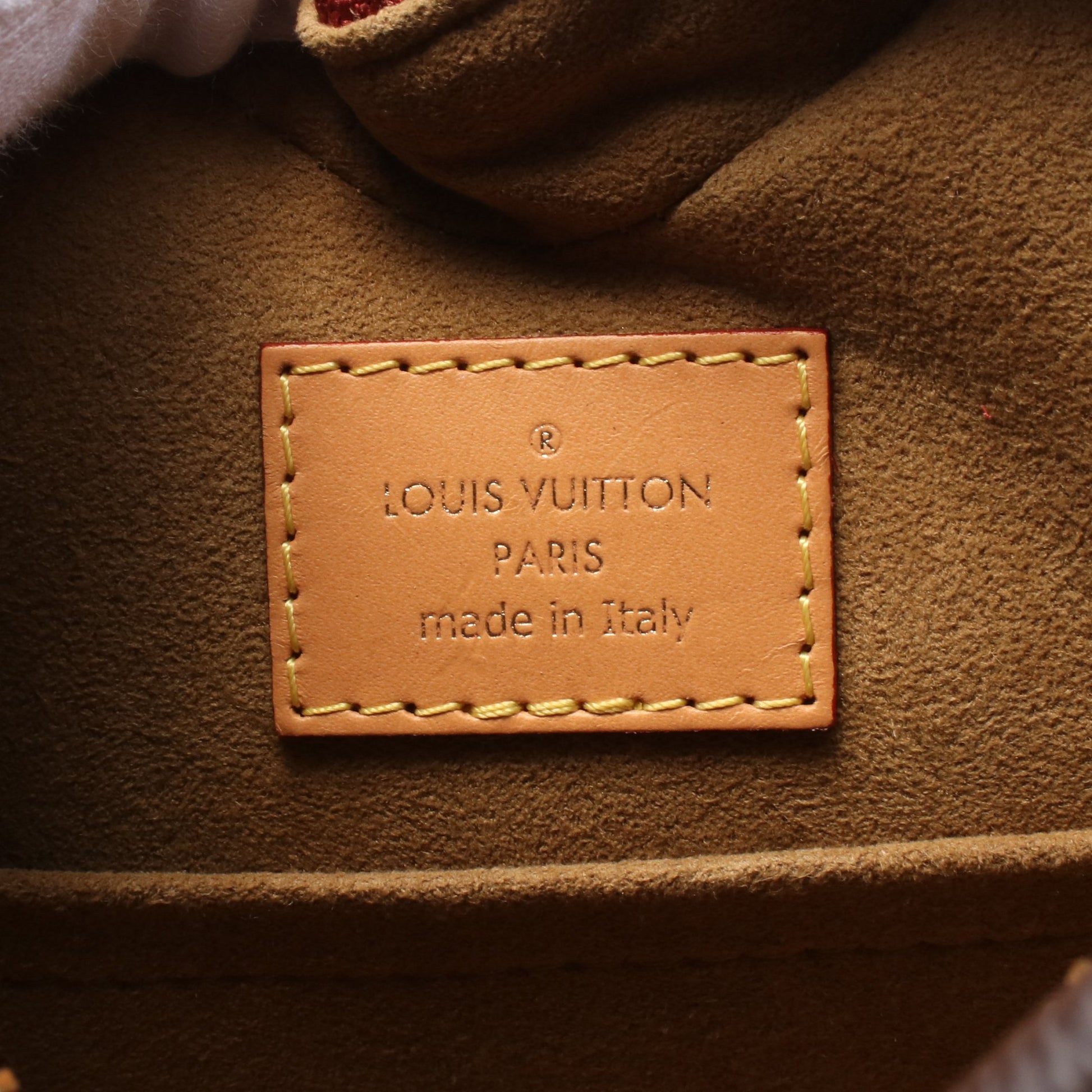 サック クール モノグラム ショルダーバッグ PVC レザー ブラウン ルイヴィトン バッグ LOUIS VUITTON