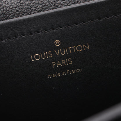 マルソー モノグラムアンプラント ノワール チェーンショルダーバッグ レザー ブラック ルイヴィトン バッグ LOUIS VUITTON