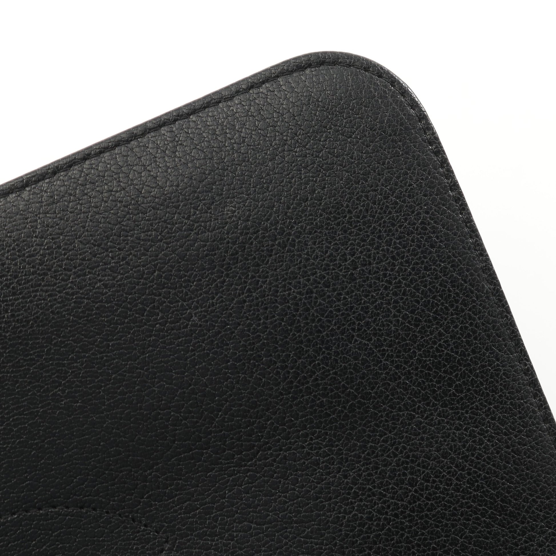 ココマーク キルティング フラップバッグ チェーンショルダーバッグ レザー ブラック アンティークゴールド金具 シャネル バッグ CHANEL