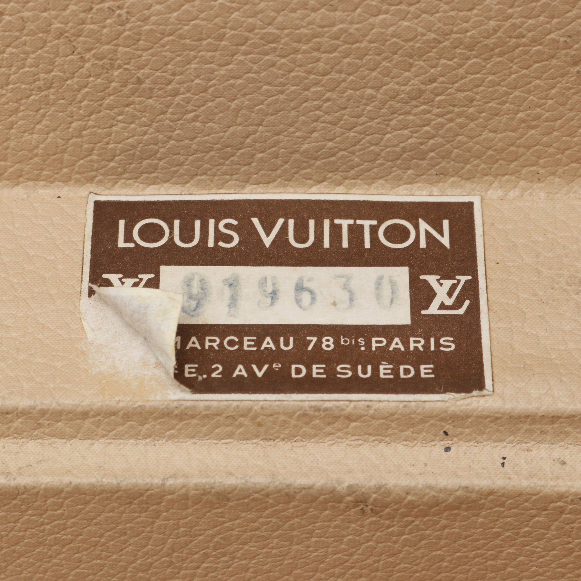 ビステン 70 モノグラム トランク スーツケース PVC レザー ブラウン ルイヴィトン バッグ LOUIS VUITTON