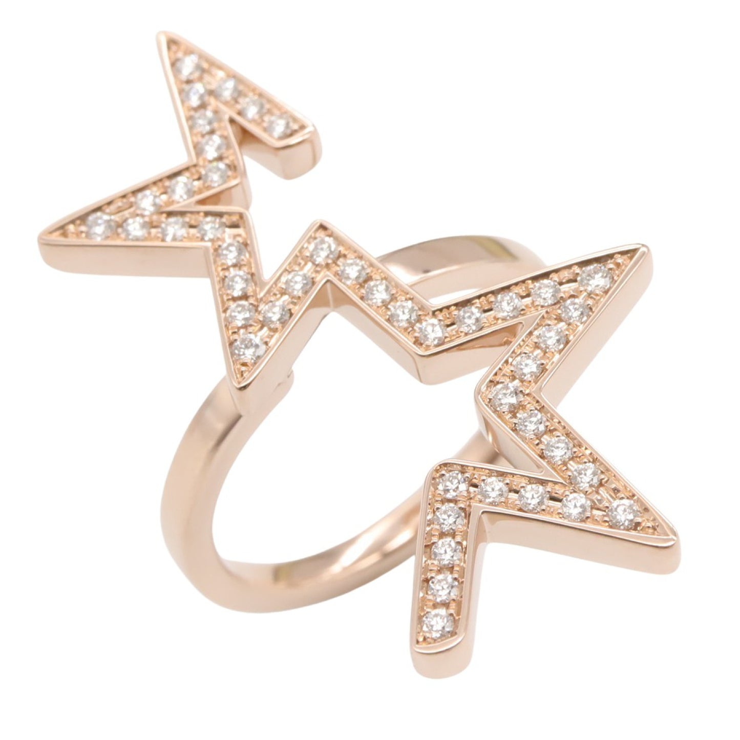 アブストラクト スター ダイヤリング リング 指輪 K18PG（ピンクゴールド） ダイヤモンド クリア タサキ アクセサリー TASAKI