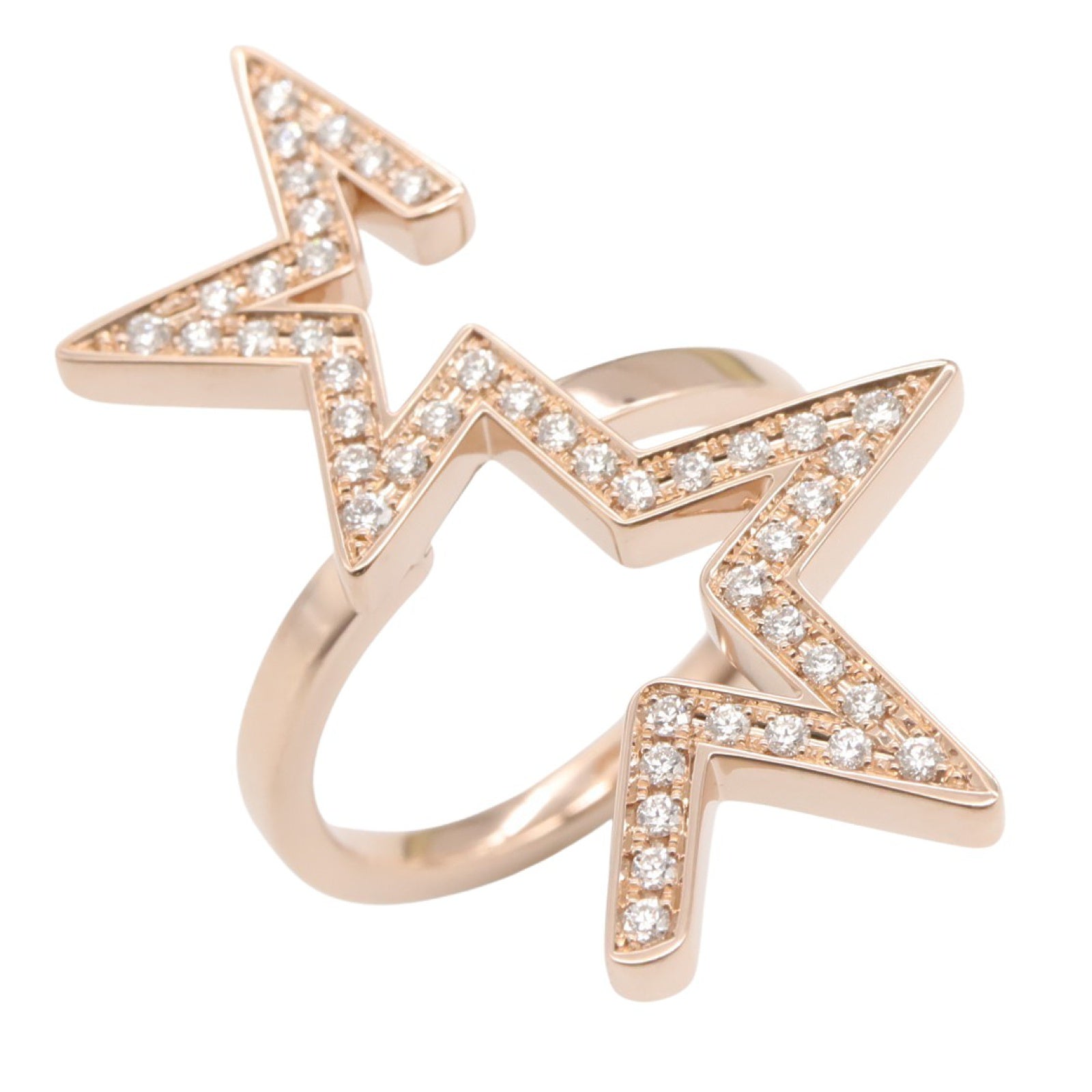 アブストラクト スター ダイヤリング リング 指輪 K18PG（ピンクゴールド） ダイヤモンド クリア タサキ アクセサリー TASAKI