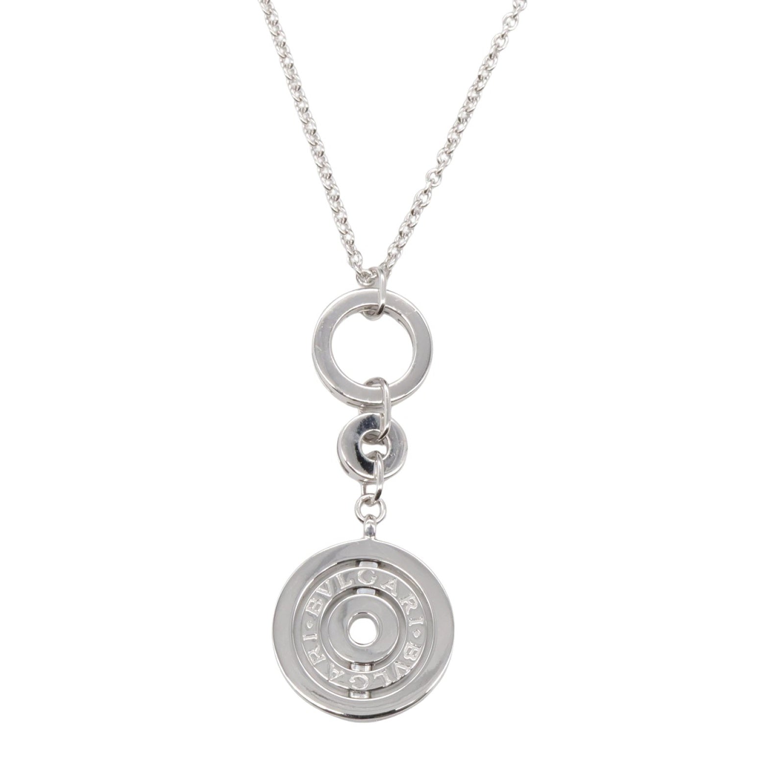 アストラーレチェルキ ネックレス ネックレス K18WG（ホワイトゴールド） シルバー ブルガリ アクセサリー BVLGARI