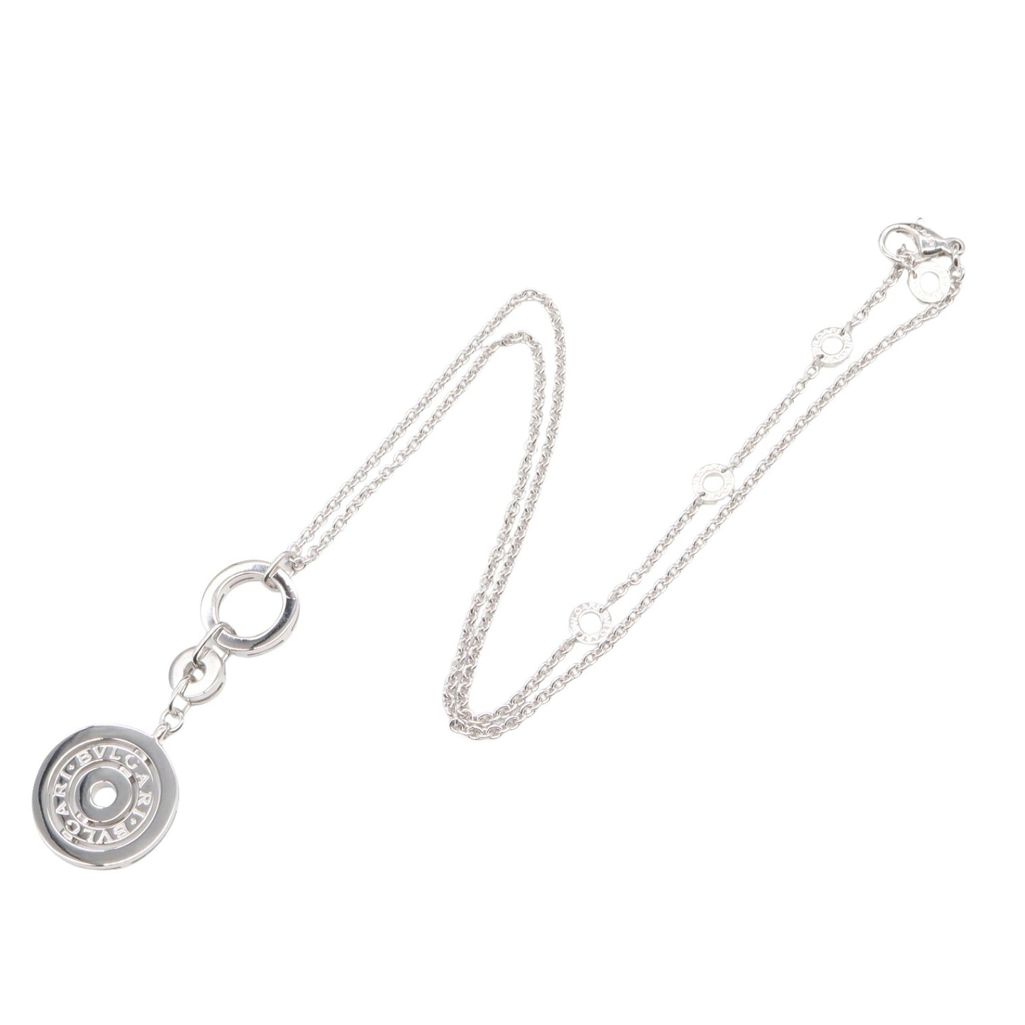 アストラーレチェルキ ネックレス ネックレス K18WG（ホワイトゴールド） シルバー ブルガリ アクセサリー BVLGARI