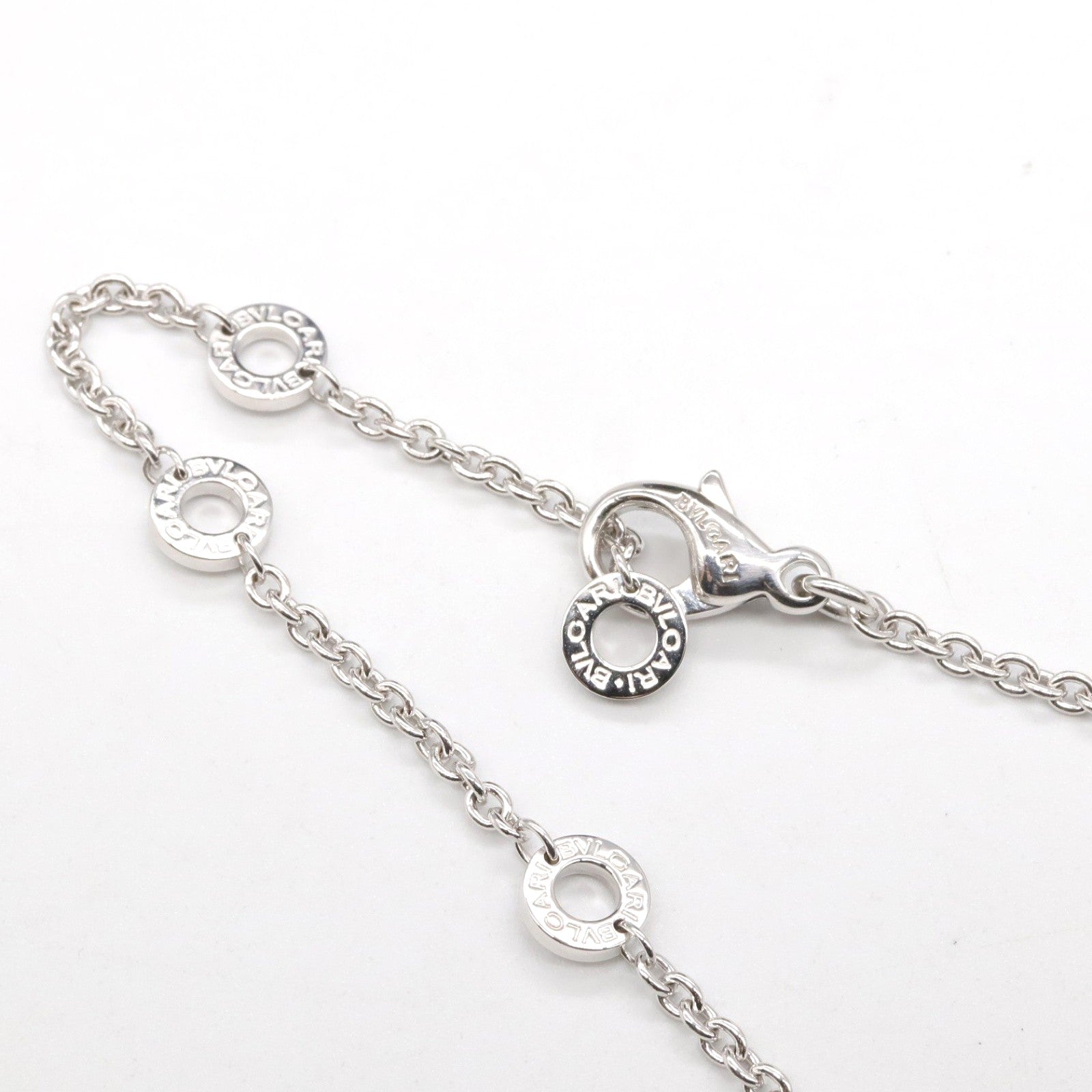 アストラーレチェルキ ネックレス ネックレス K18WG（ホワイトゴールド） シルバー ブルガリ アクセサリー BVLGARI