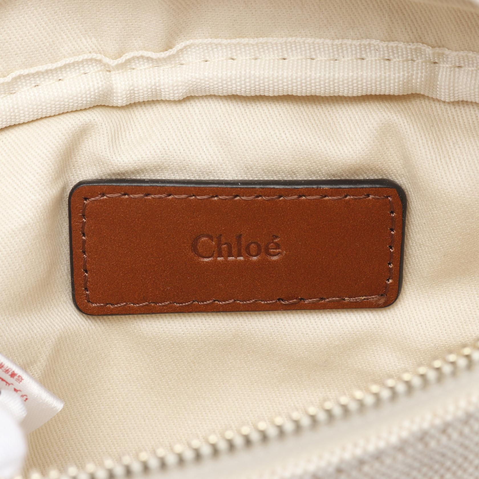 ファニーパック ボディバッグ キャンバス ベージュ クロエ – RECLO