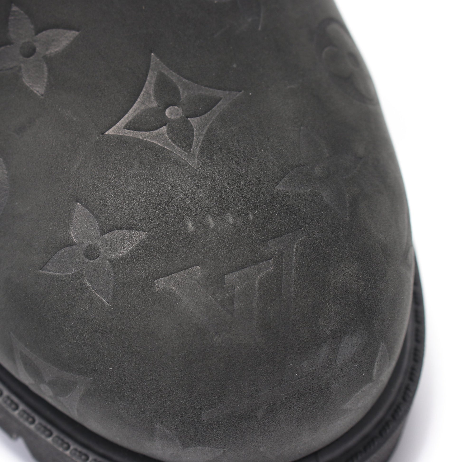 LV × Timberland 6-IN アンクルブーツ ノワール ショート ブーツ ヌバック レザー ブラック ルイヴィトン シューズ LOUIS VUITTON