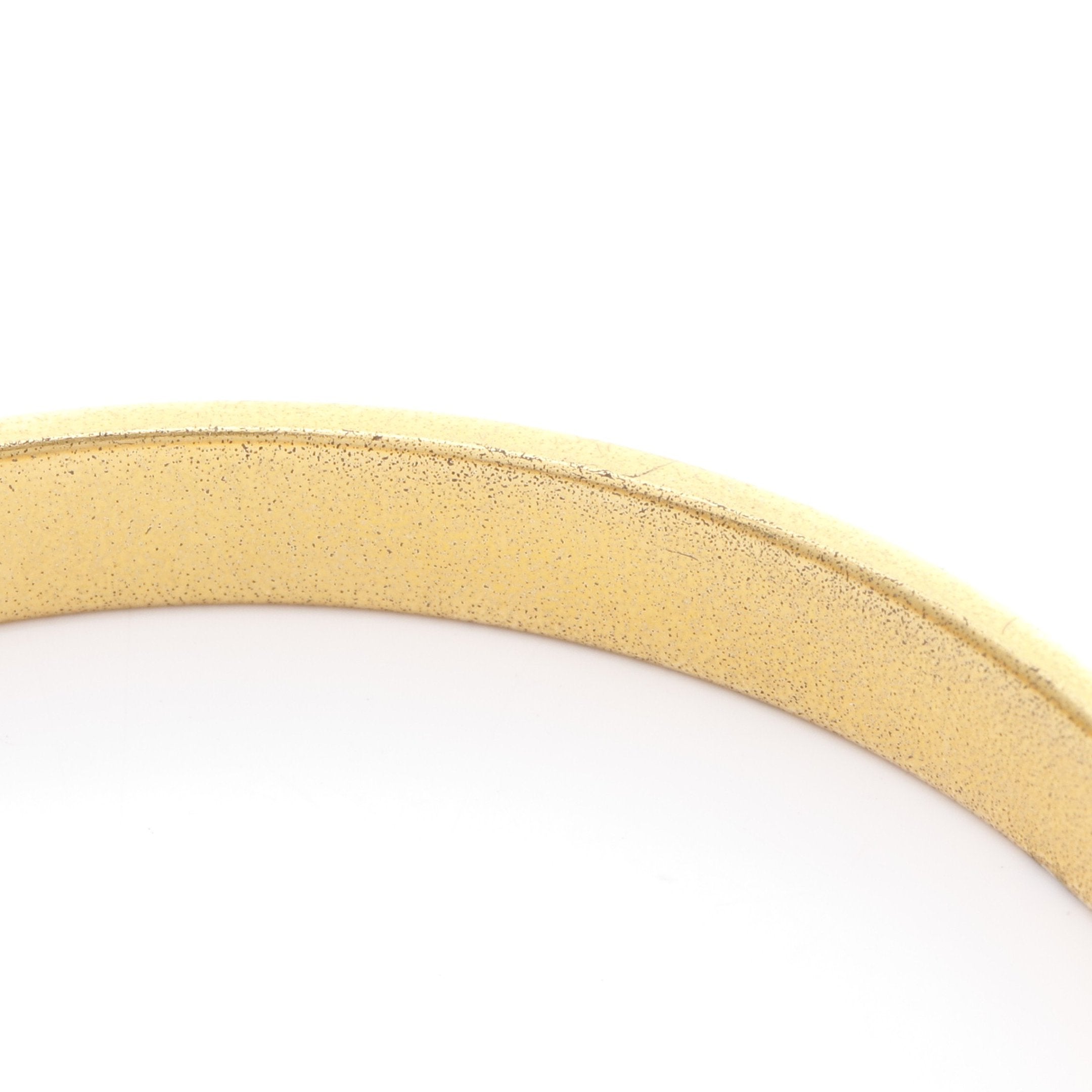 ケリーブレスレット バングル GP クロコダイル ゴールド ブラック