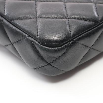 チェーンウォレット ラムスキン ブラック ゴールド金具 シャネル バッグ CHANEL