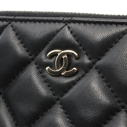チェーンウォレット ラムスキン ブラック ゴールド金具 シャネル バッグ CHANEL