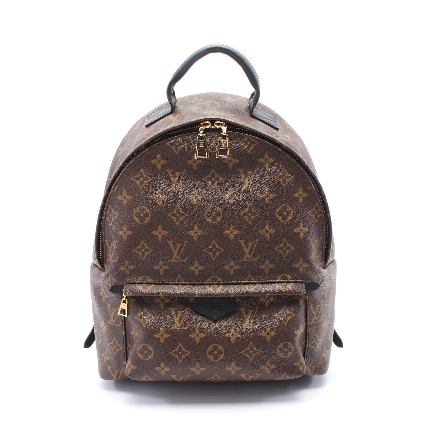 パームスプリングス バックパックMM モノグラム リュックサック PVC レザー ブラウン ルイヴィトン バッグ LOUIS VUITTON