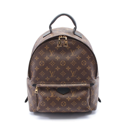 パームスプリングス バックパックMM モノグラム リュックサック PVC レザー ブラウン ルイヴィトン バッグ LOUIS VUITTON