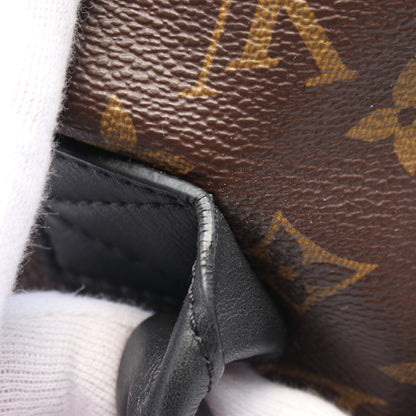 パームスプリングス バックパックMM モノグラム リュックサック PVC レザー ブラウン ルイヴィトン バッグ LOUIS VUITTON