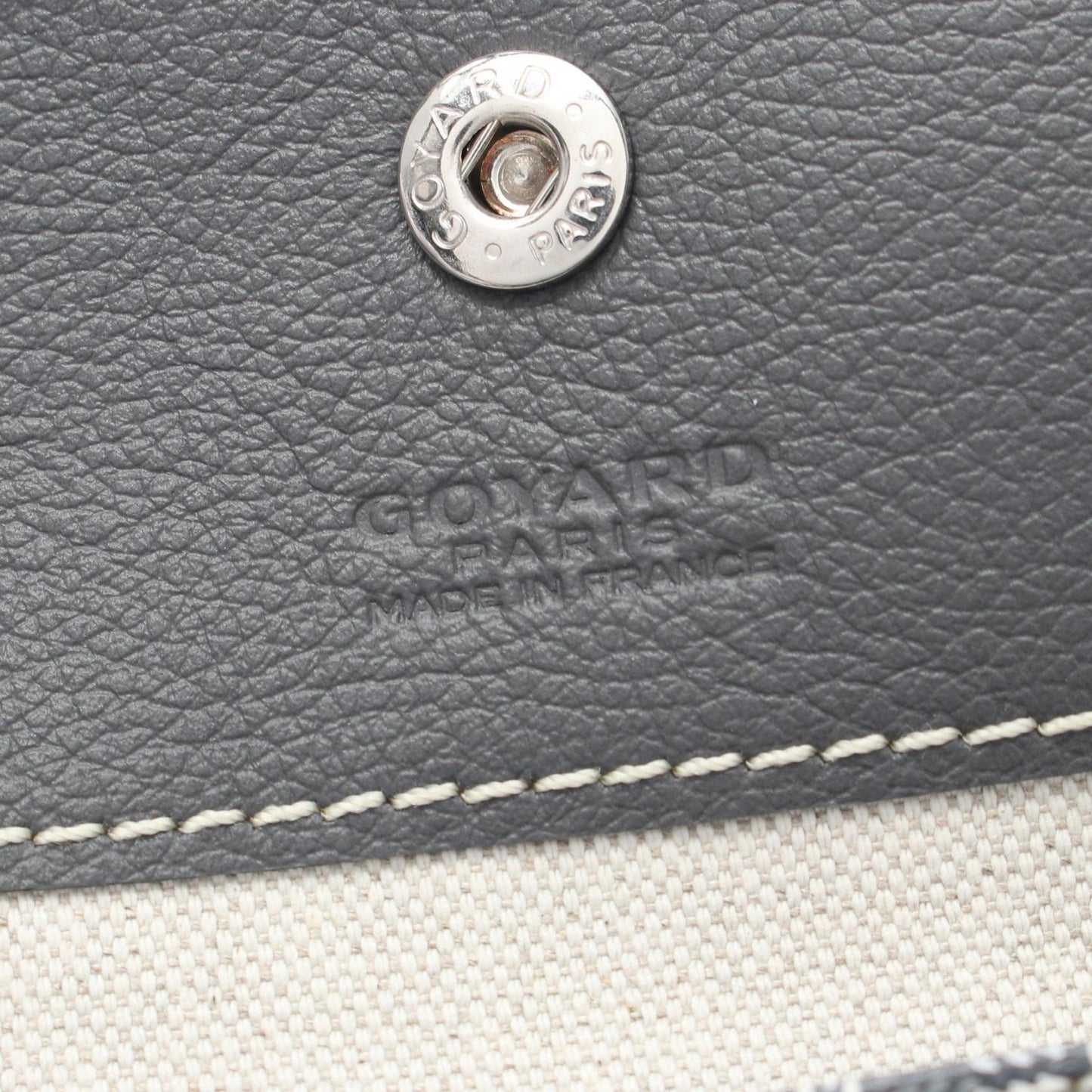 サンルイPM ハンドバッグ トートバッグ コーティングキャンバス レザー グレー マルチカラー ゴヤール バッグ GOYARD