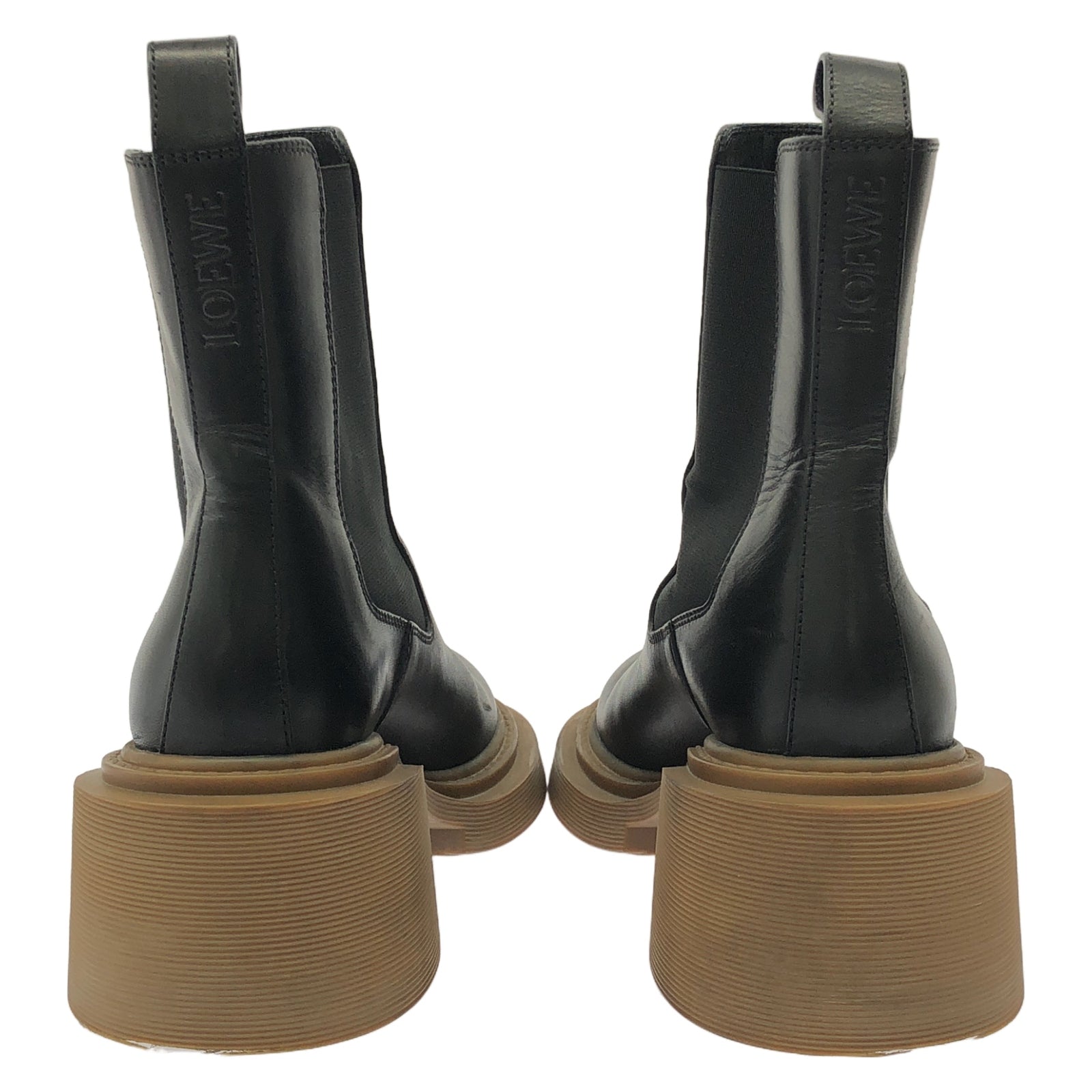 ブーツ ブーツ レザー ブラック ロエベ – RECLO