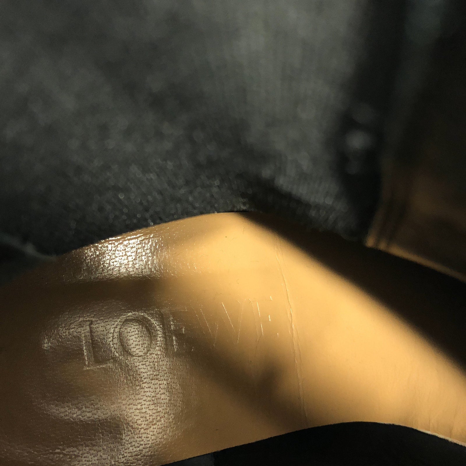 ブーツ ブーツ レザー ブラック ロエベ – RECLO