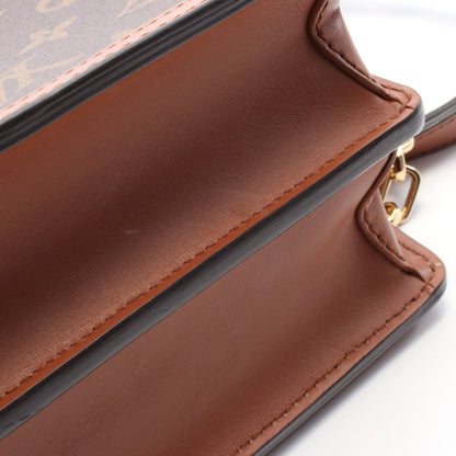 ドーフィーヌMM モノグラムリバース チェーンショルダーバッグ PVC レザー ブラウン 2WAY ルイヴィトン バッグ LOUIS VUITTON