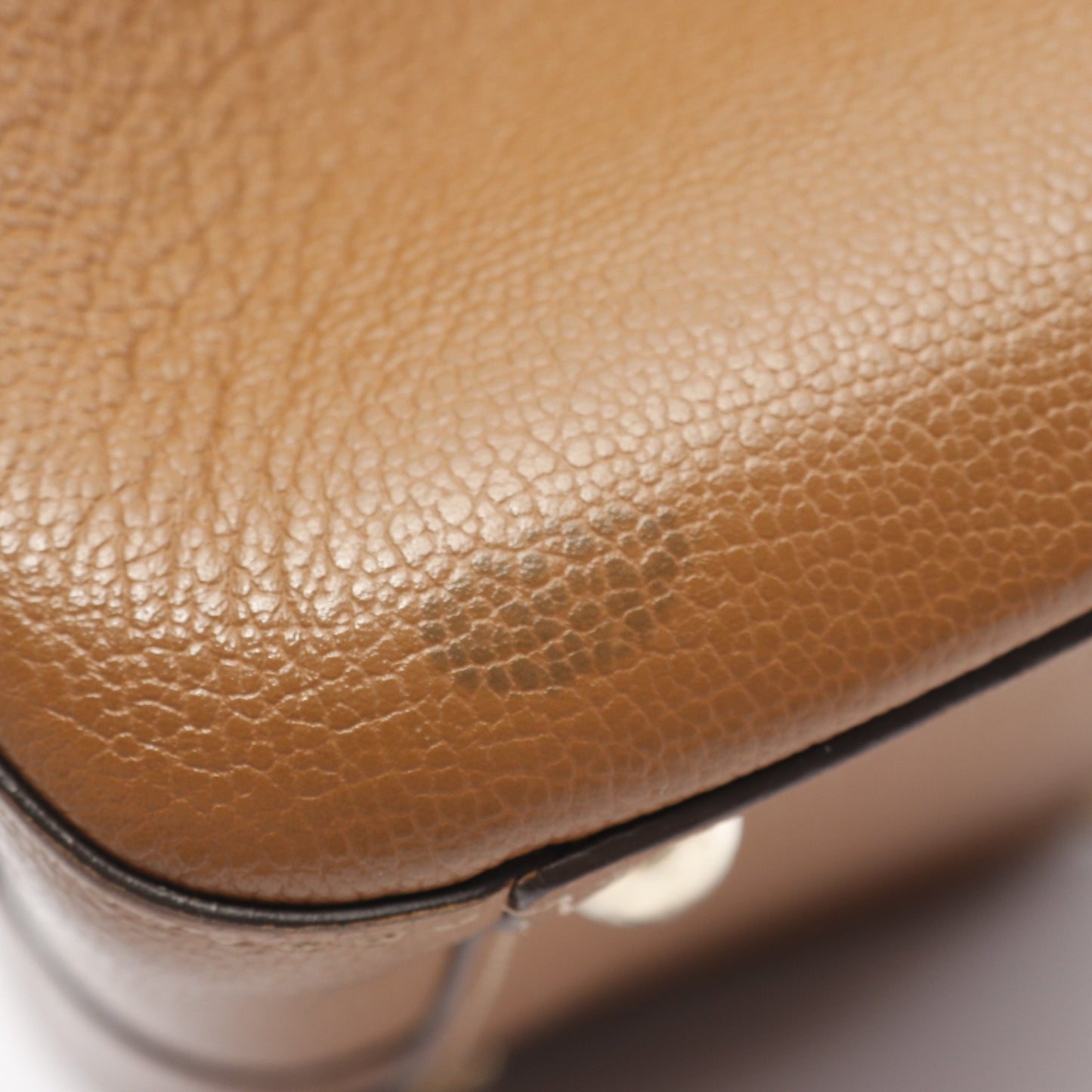 ブリヨン ミニ ハンドバッグ レザー ブラウン 2WAY デルヴォー バッグ DELVAUX