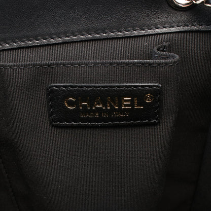 マトラッセ バックパック リュックサック ラムスキン ブラック ゴールド金具 シャネル バッグ CHANEL