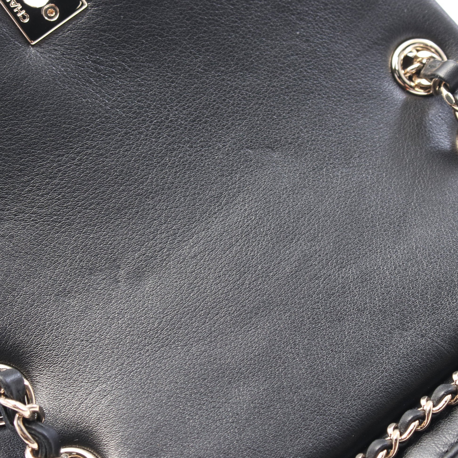 マトラッセ バックパック リュックサック ラムスキン ブラック ゴールド金具 シャネル バッグ CHANEL