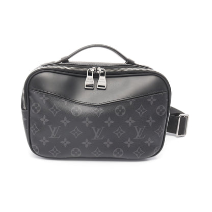 バムバッグ モノグラムエクリプス ボディバッグ ウエストバッグ PVC レザー ブラック ルイヴィトン バッグ LOUIS VUITTON