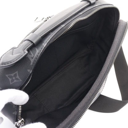 バムバッグ モノグラムエクリプス ボディバッグ ウエストバッグ PVC レザー ブラック ルイヴィトン バッグ LOUIS VUITTON
