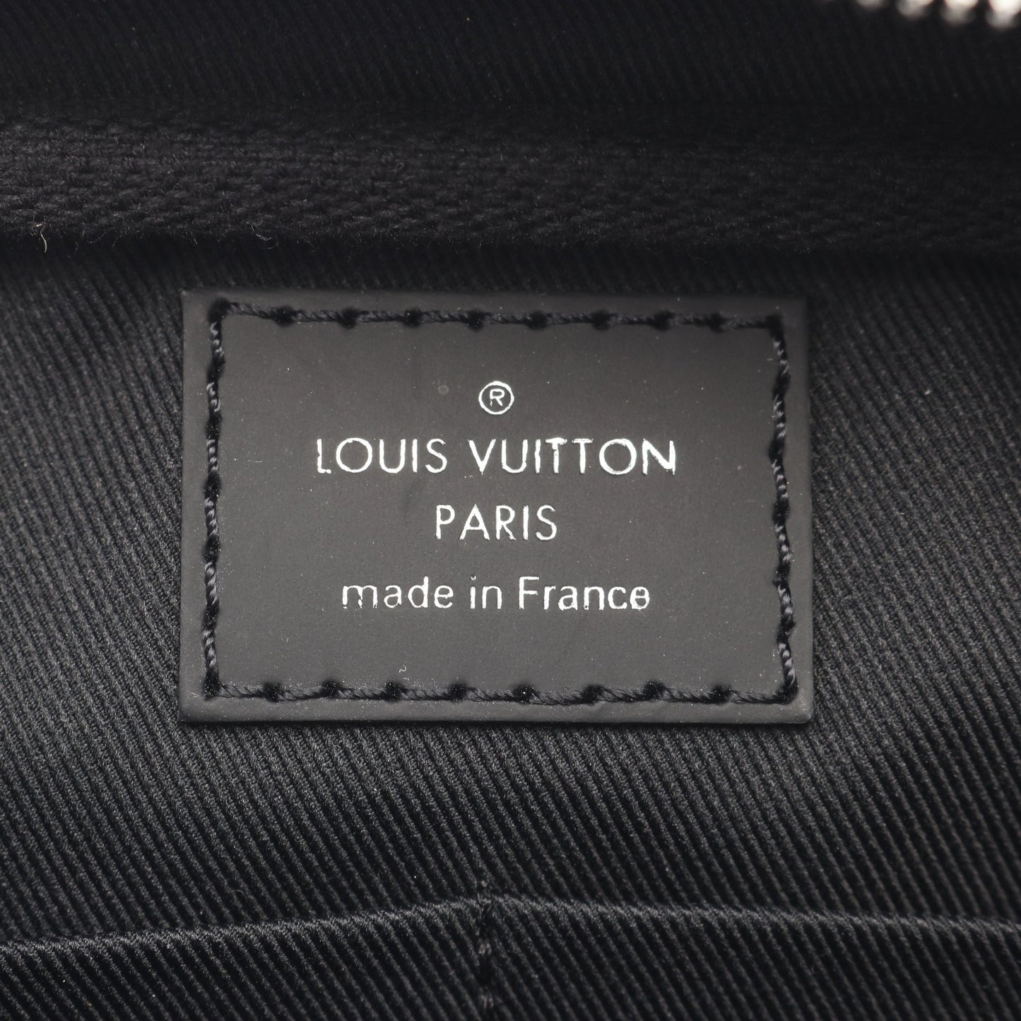 バムバッグ モノグラムエクリプス ボディバッグ ウエストバッグ PVC レザー ブラック ルイヴィトン バッグ LOUIS VUITTON