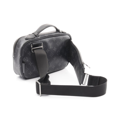 バムバッグ モノグラムエクリプス ボディバッグ ウエストバッグ PVC レザー ブラック ルイヴィトン バッグ LOUIS VUITTON