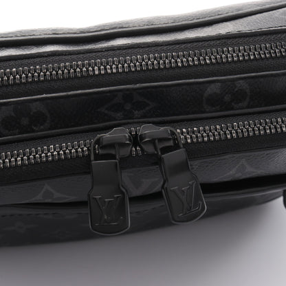アルファ メッセンジャー モノグラムエクリプス ショルダーバッグ PVC レザー ブラック ルイヴィトン バッグ LOUIS VUITTON