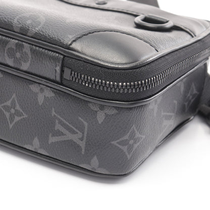 アルファ メッセンジャー モノグラムエクリプス ショルダーバッグ PVC レザー ブラック ルイヴィトン バッグ LOUIS VUITTON