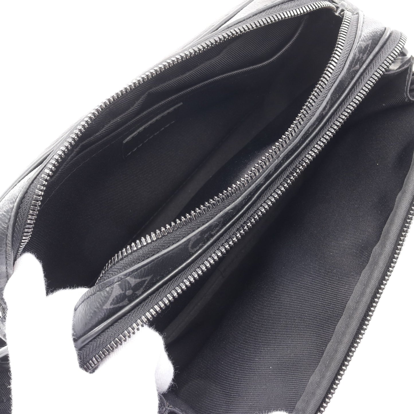 アルファ メッセンジャー モノグラムエクリプス ショルダーバッグ PVC レザー ブラック ルイヴィトン バッグ LOUIS VUITTON