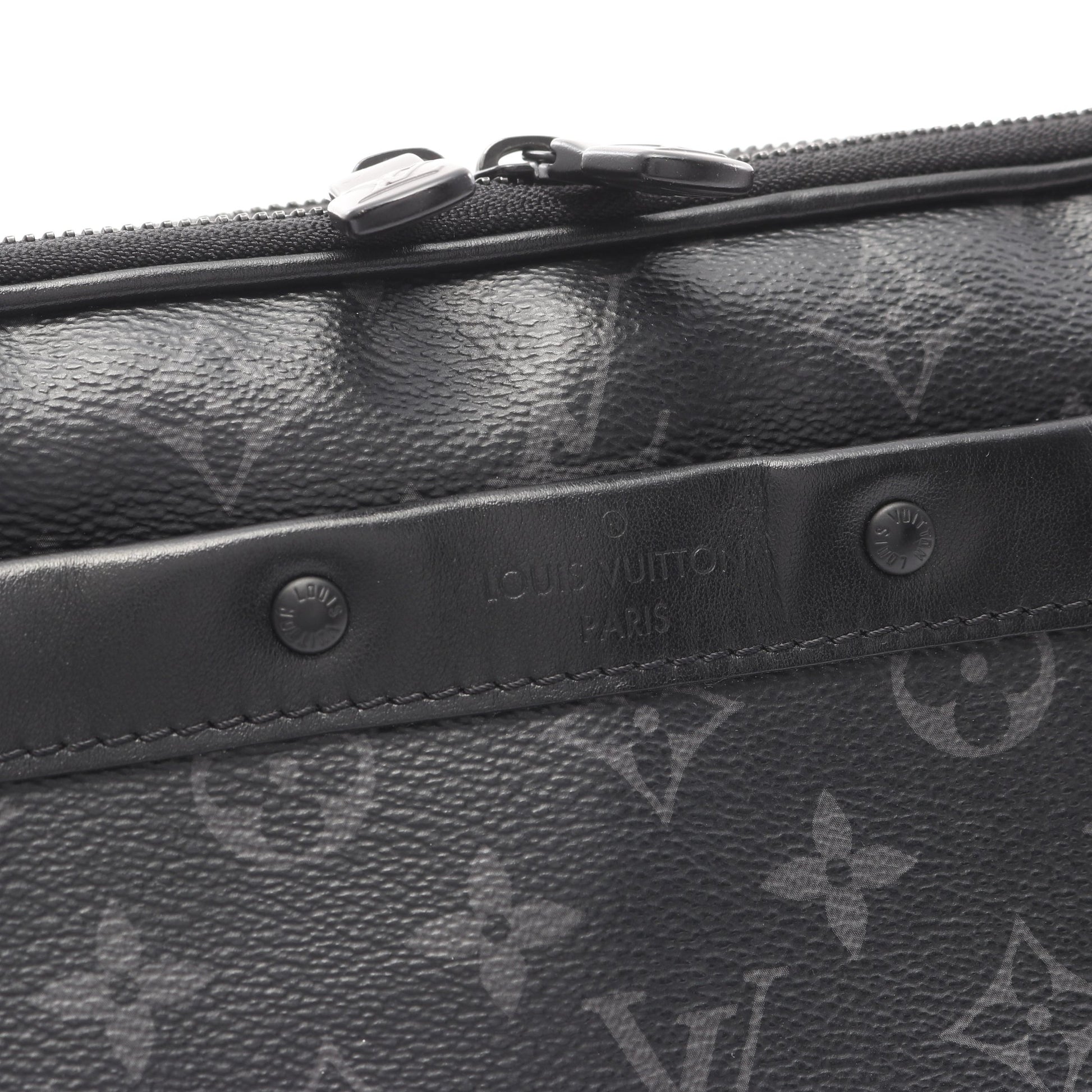 アルファ メッセンジャー モノグラムエクリプス ショルダーバッグ PVC レザー ブラック ルイヴィトン バッグ LOUIS VUITTON