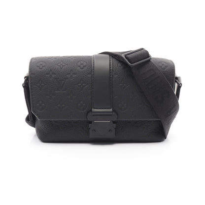 Sケープ メッセンジャー モノグラムトリヨン ショルダーバッグ レザー ブラック ルイヴィトン バッグ LOUIS VUITTON