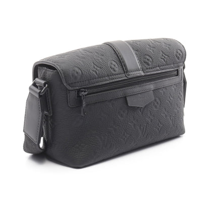 Sケープ メッセンジャー モノグラムトリヨン ショルダーバッグ レザー ブラック ルイヴィトン バッグ LOUIS VUITTON