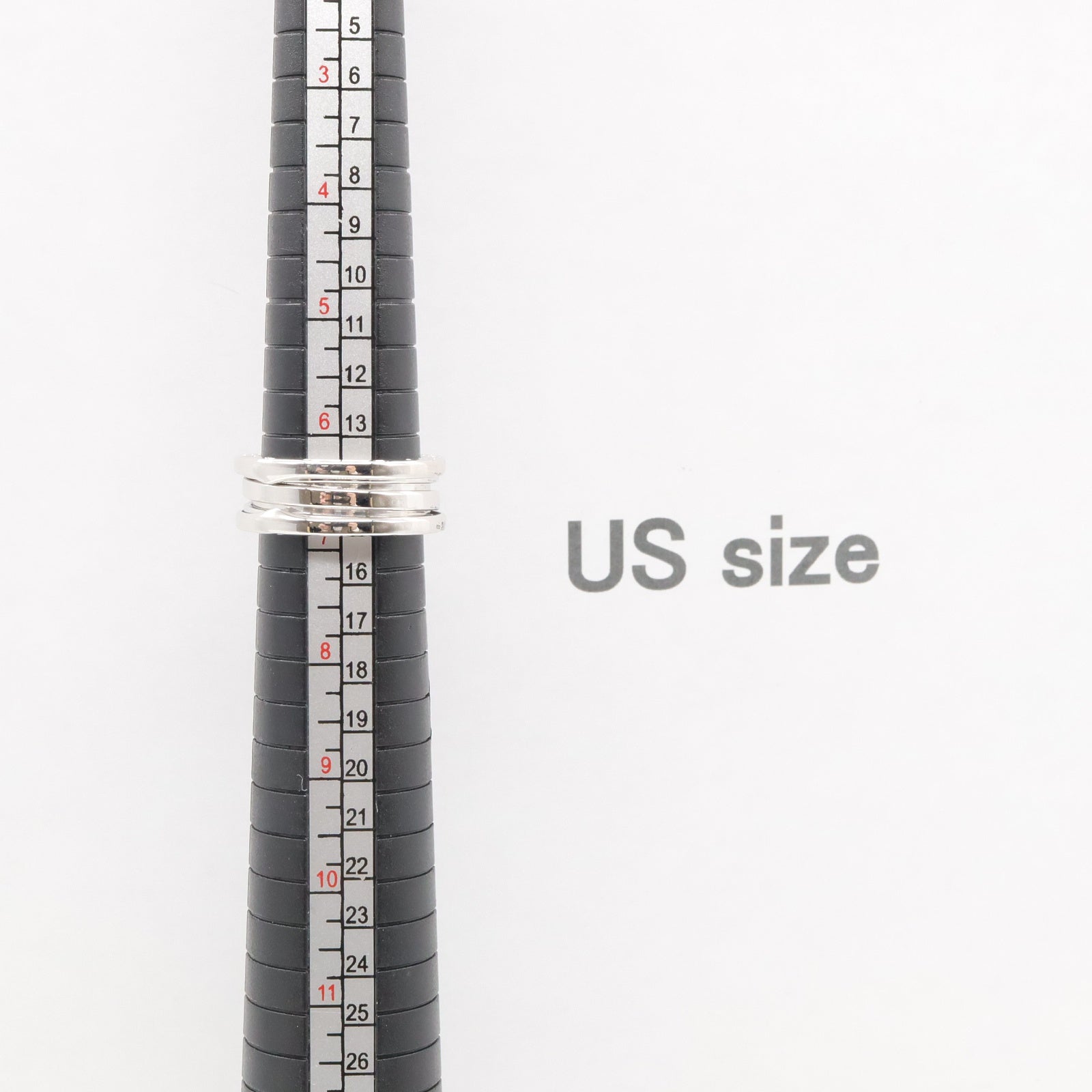 B-zero1 ビーゼロワン リング リング 指輪 K18WG（ホワイトゴールド  