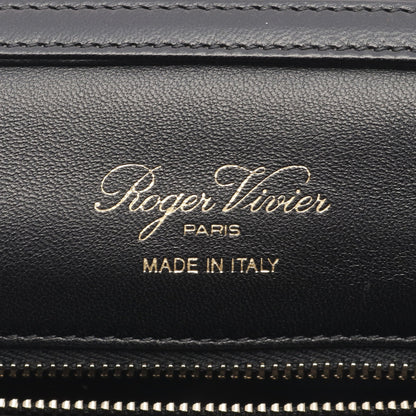 ヴィヴショック ショルダーバッグ レザー ブラック 2WAY ロジェヴィヴィエ バッグ Roger Vivier