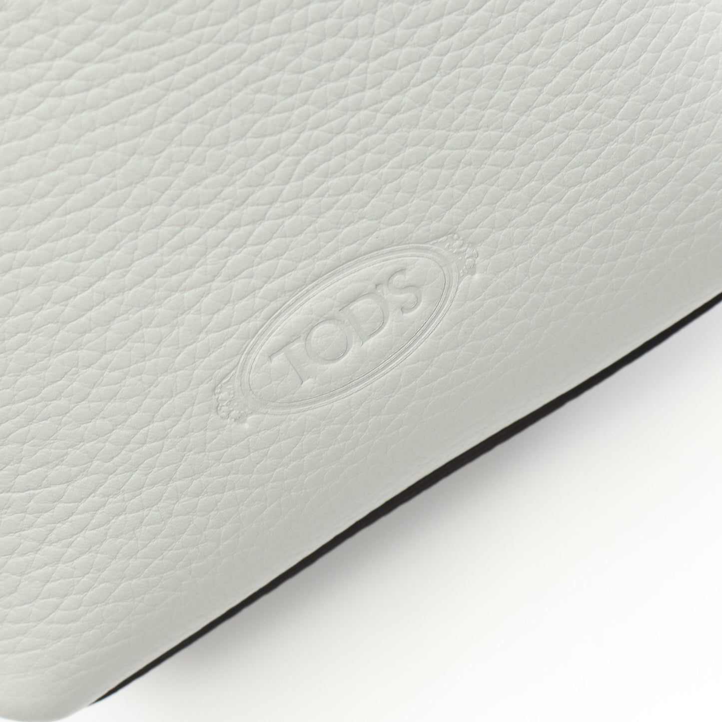 マイクロ ハンドバッグ レザー ライトブルー 2WAY トッズ バッグ TOD'S