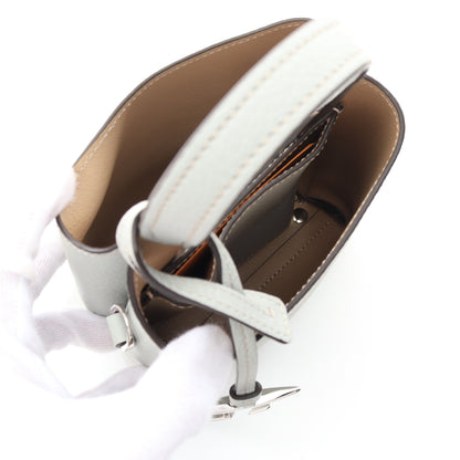 マイクロ ハンドバッグ レザー ライトブルー 2WAY トッズ バッグ TOD'S