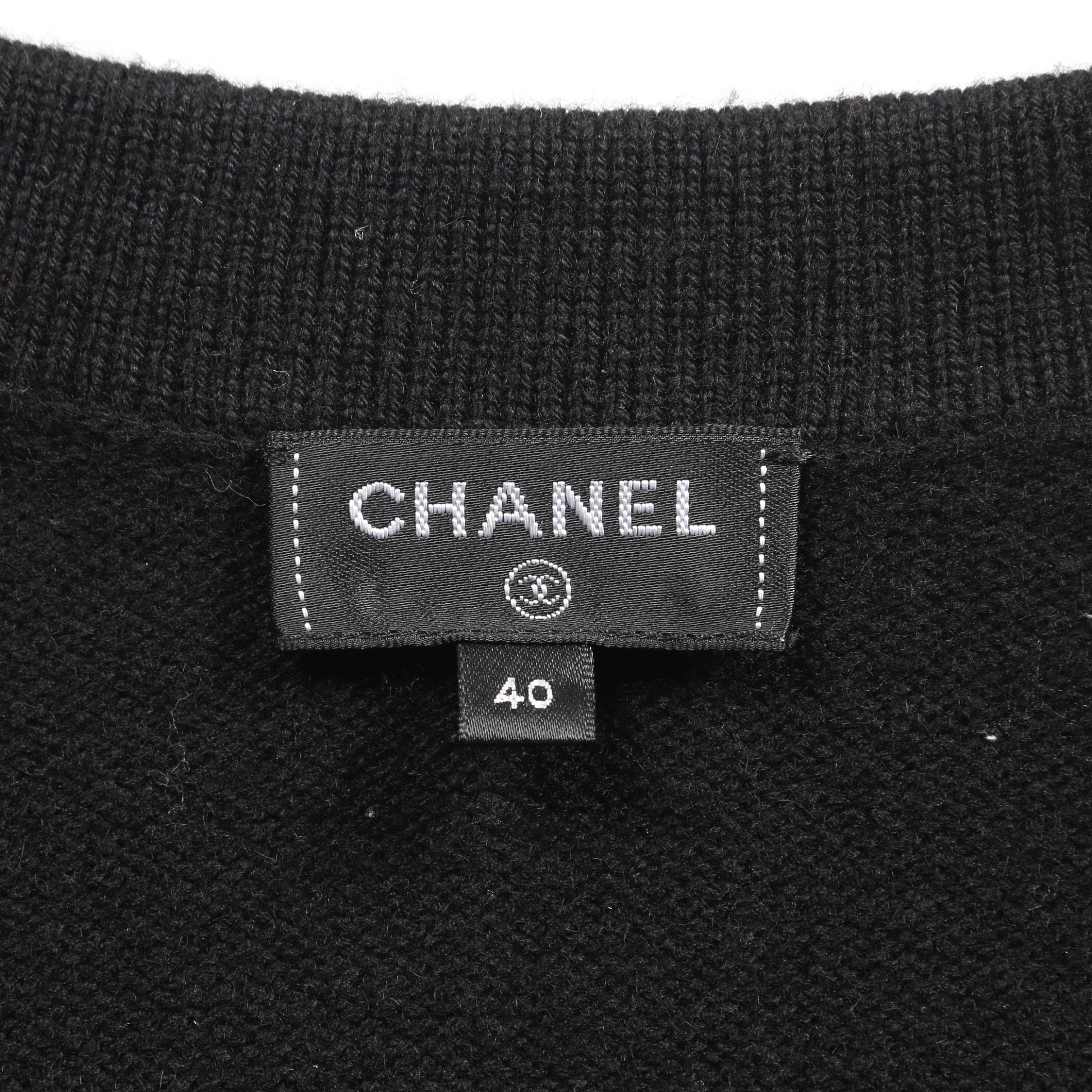 ココマークボタン カーディガン カシミヤ ブラック アイボリー シャネル トップス CHANEL