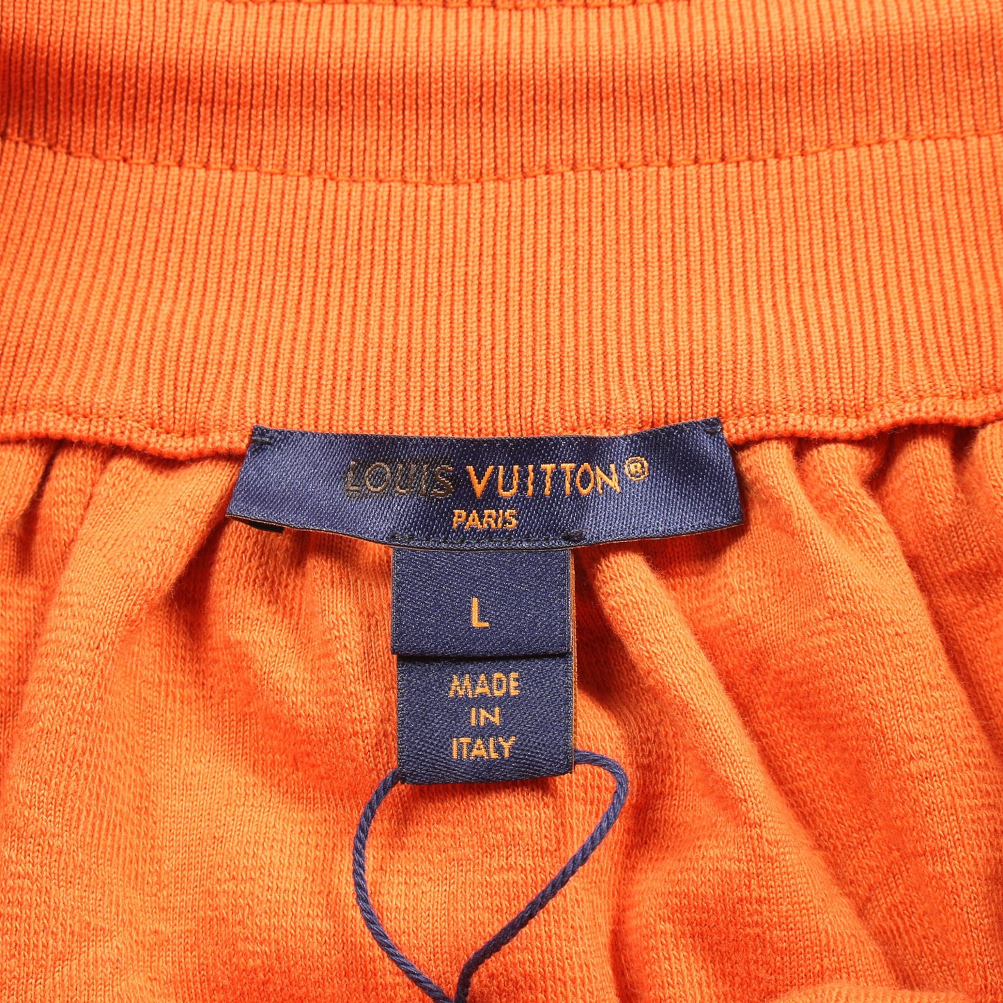 モノグラムフラワー ミニ スカート パイル オレンジ ルイヴィトン ボトムス LOUIS VUITTON