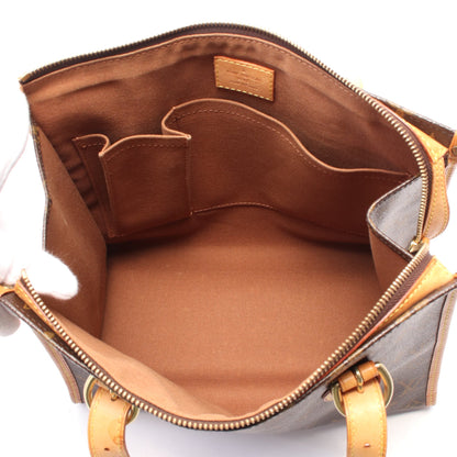 ポパンクール オ モノグラム ショルダーバッグ トートバッグ PVC レザー ブラウン ルイヴィトン バッグ LOUIS VUITTON