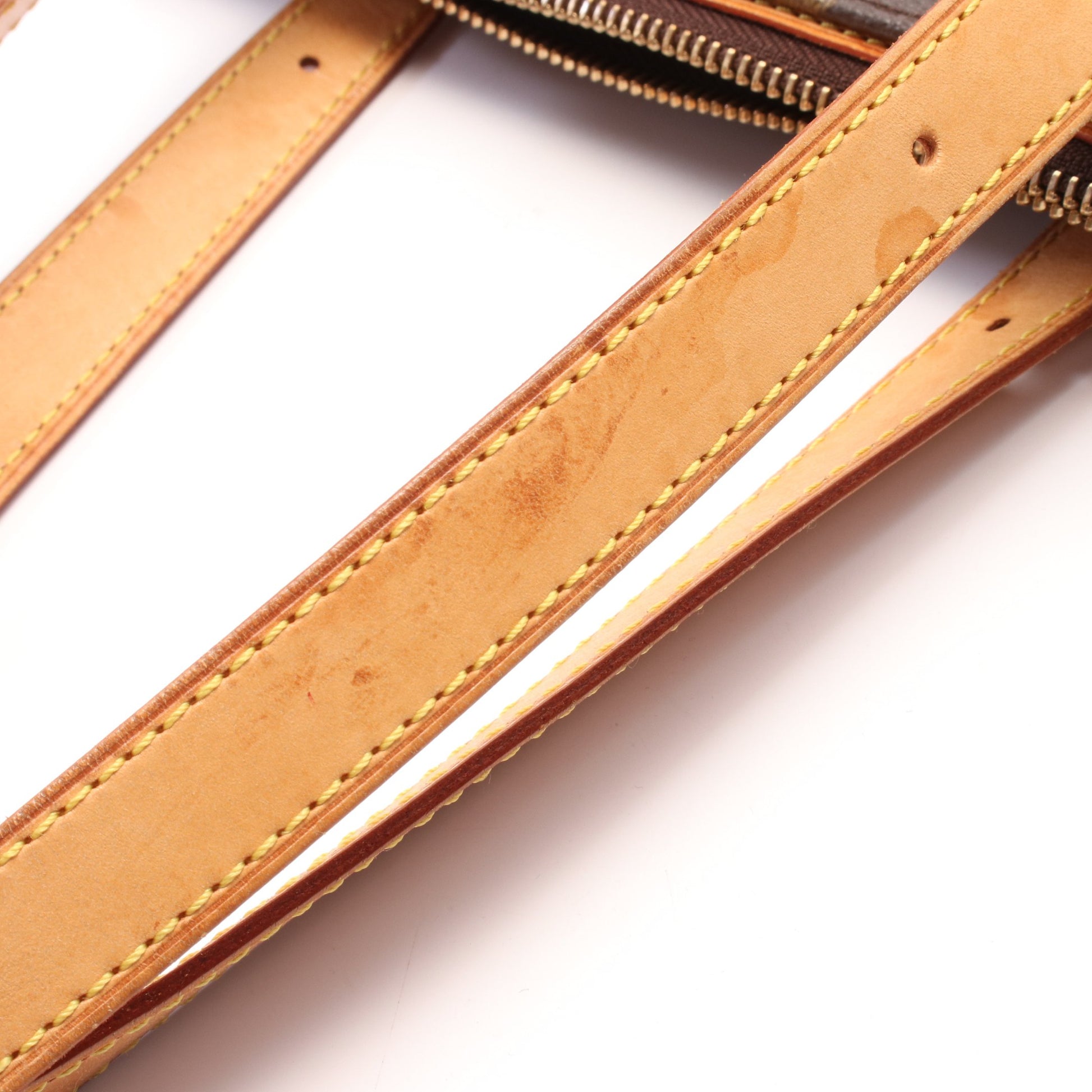 ポパンクール オ モノグラム ショルダーバッグ トートバッグ PVC レザー ブラウン ルイヴィトン バッグ LOUIS VUITTON