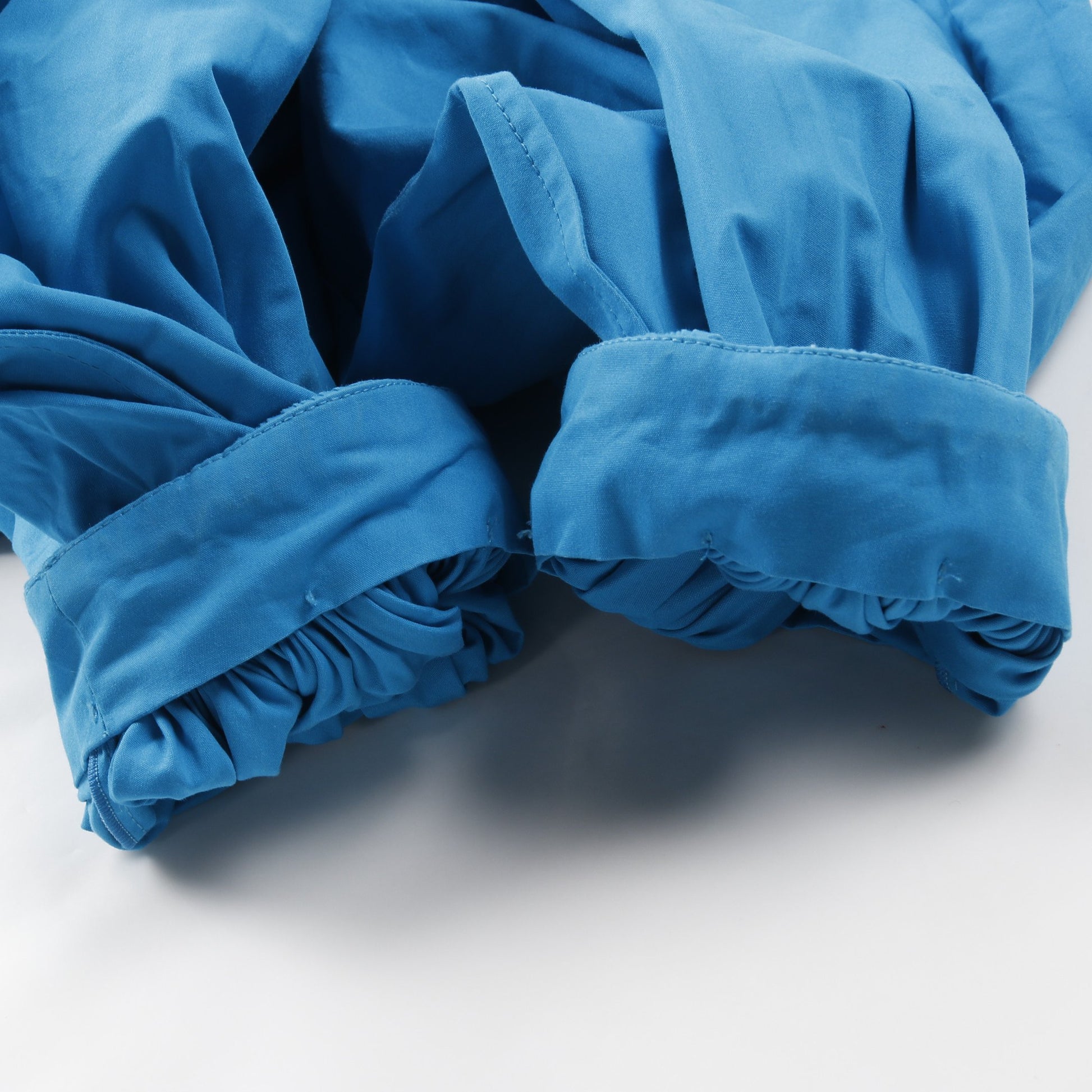 ブラウス バルーンスリーブ コットン ブルー ジルサンダー トップス JIL SANDER