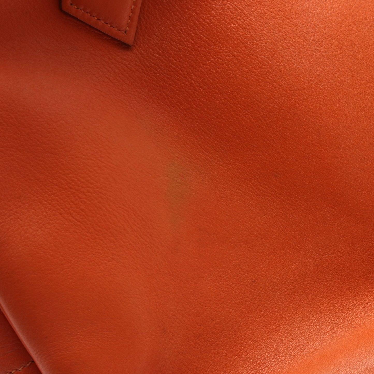 プリュム32 ハンドバッグ ヴォーマダム オレンジ ゴールド金具 □B刻印 エルメス バッグ HERMES