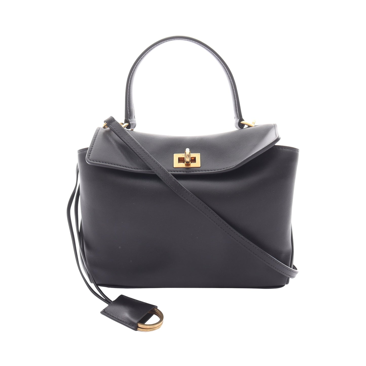 ロデオ ハンドバッグ レザー ブラック 2WAY バレンシアガ バッグ BALENCIAGA