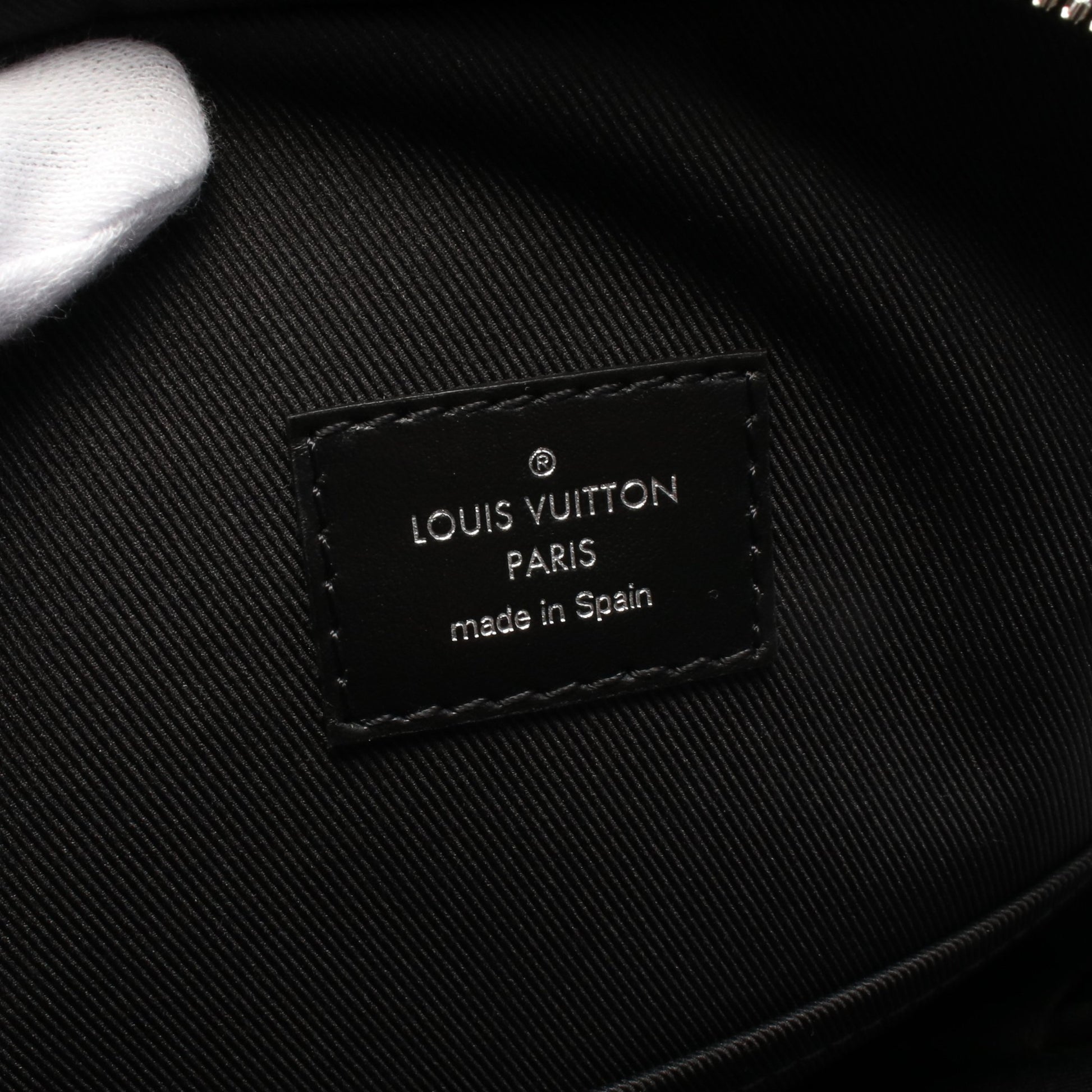 アヴェニュー スリングバッグ モノグラムマカサー ボディバッグ PVC レザー ブラウン ブラック ルイヴィトン バッグ LOUIS VUITTON