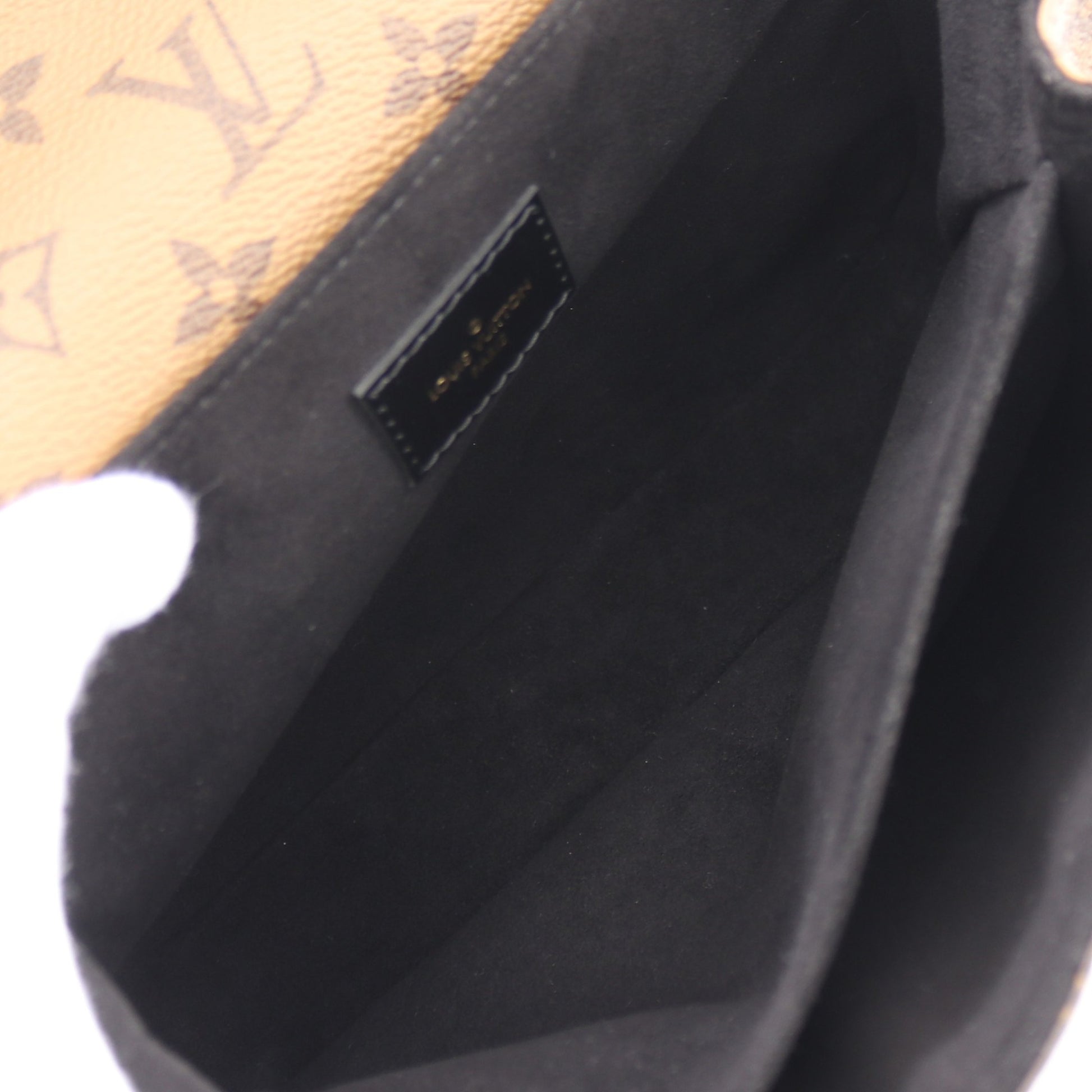 ポシェット メティス MM モノグラムリバース ハンドバッグ PVC レザー ブラウン ブラック 2WAY ルイヴィトン バッグ LOUIS VUITTON