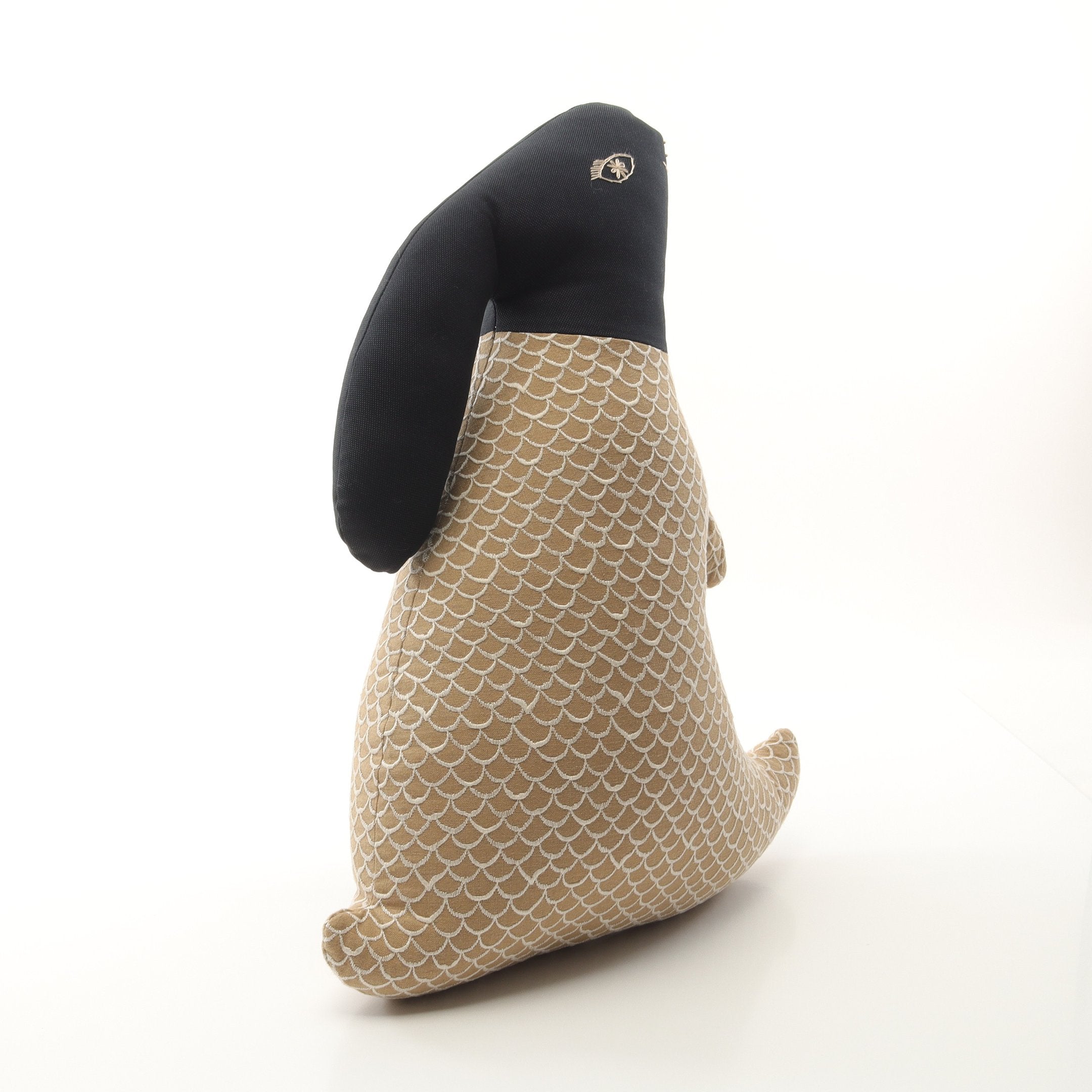 usagi cushion MERMAID クッション 小物 うさぎ キャンバス ブラック